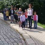 Děti na návštěvě knihovny a liberecké radnice