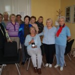 Promítání fotografií z akcí Kontaktu pro seniory