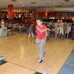 Děti si vyzkoušely hrát bowling