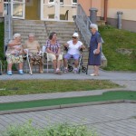 Seniorský turnaj v minigolfu