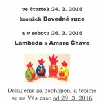 Velikonoční provoz kroužků