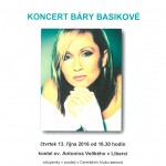 Pozvánka na koncert Báry Basikové