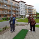 Minigolf s dobrým posilněním
