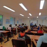 S dětmi na dopravním hřišti  